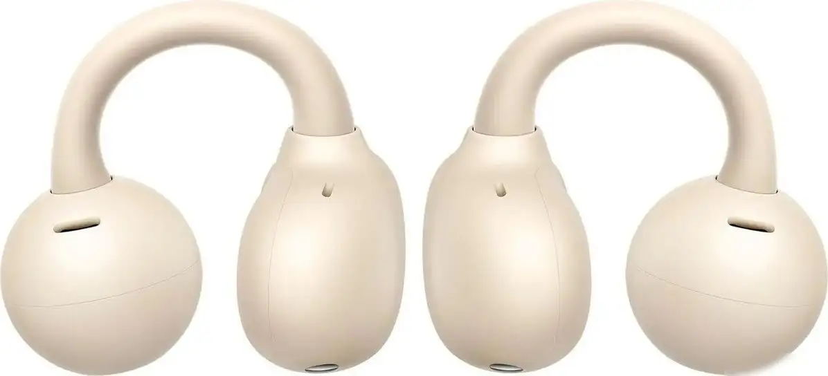 Наушники Huawei FreeClip (бежевый, международная версия) – фото товара