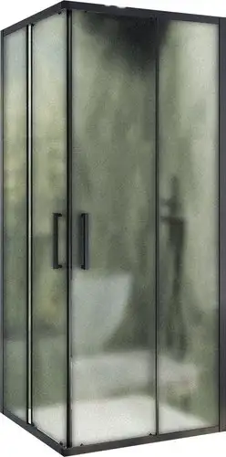 Душевой уголок MaybahGlass MGY-1327-6 (сатин стекло/черный) - изображение в каталоге