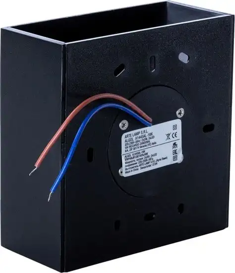 Фасадный светильник Arte Lamp Algol A1445AL-1BK – фото товара