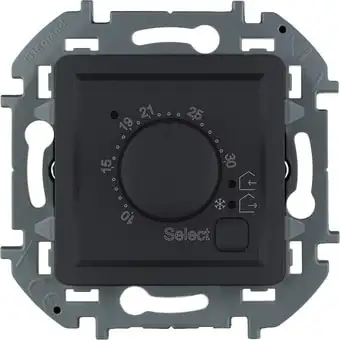 Терморегулятор Legrand Inspiria 673813 (антрацит)