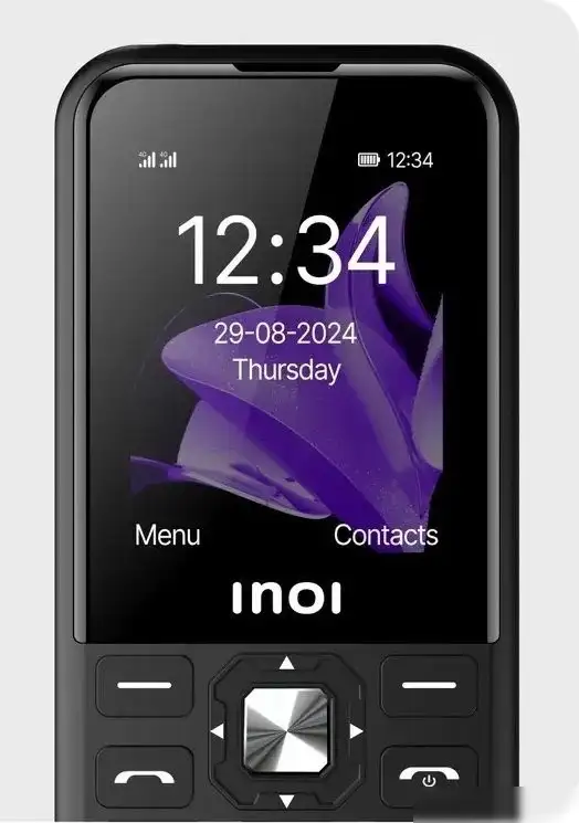 Телефон Inoi 340 PowerHub 4G (черный) – фото товара