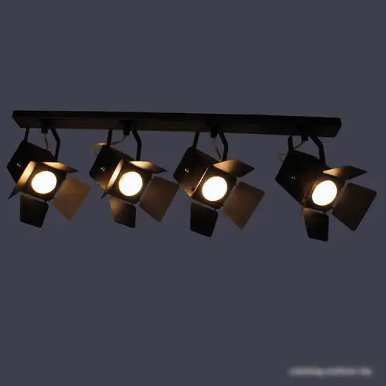 Спот Элетех Кино НПБ 01-4х60-515 1005404541 (черный матовый/черный) – фото товара