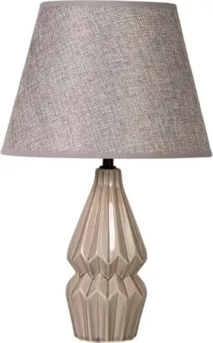 Настольная лампа Risalux Пастораль 10767573 (серый) – изображение в каталоге