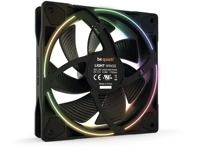 Набор вентиляторов be quiet! Light Wings 120mm PWM Triple Pack BL076 – фото товара