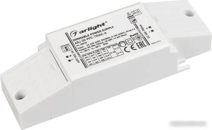 Блок питания Arlight ARJ-20-PFC-TRIAC-A 028186 – фото товара