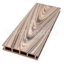 Террасная доска ДПК LECOLE Мультиколор 145х25x4000, Яркий