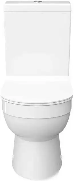 Унитаз напольный Керамин Бергамо Нова Slim МЛ 2-режим (белый) - фото товара