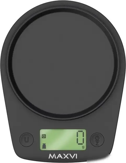 Кухонные весы Maxvi KS102P (черный) - фото товара