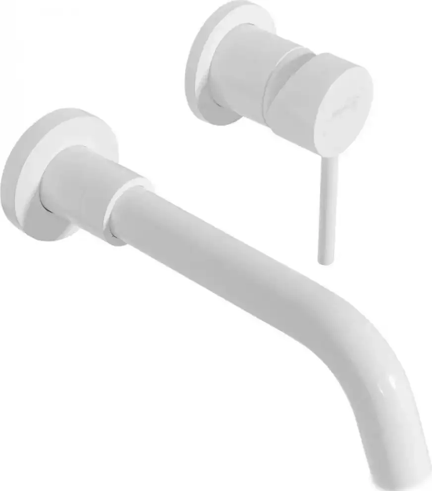 Смеситель Hansberge H211 (белый) глянец - фото товара