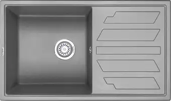 Кухонная мойка Granula GR-8601 (алюминиум) - изображение в каталоге