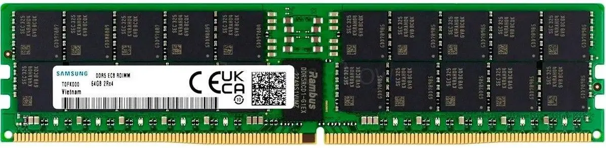 Оперативная память Samsung 64ГБ DDR5 6400 МГц M321R8GA0EB2-CCPWF – изображение в каталоге
