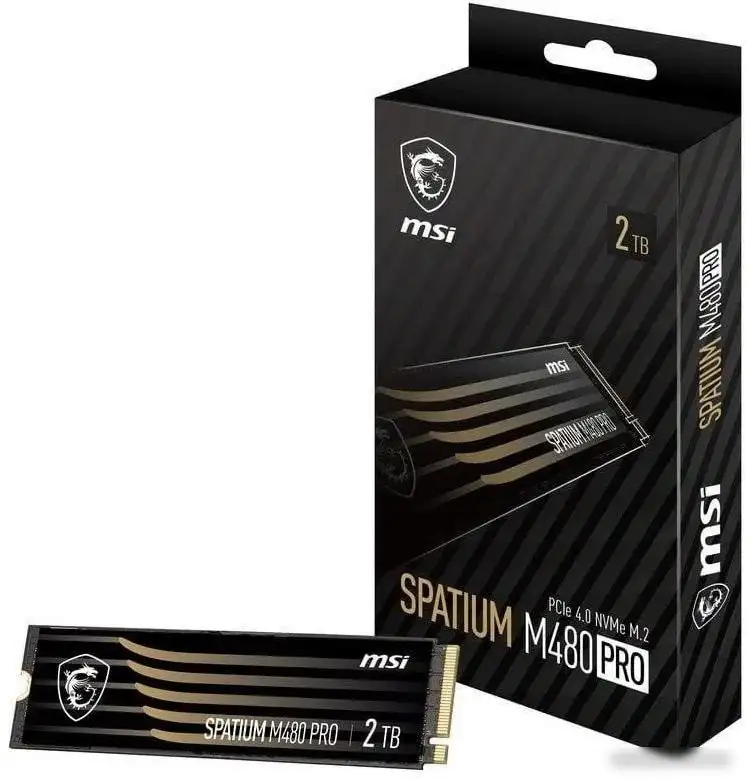 SSD MSI Spatium M480 Pro 2TB S78-440Q600-P83 – фото товара