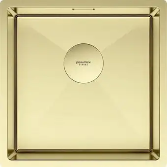 Кухонная мойка Paulmark Next 44 UNI PM214444-LG (золото/светлое золото)