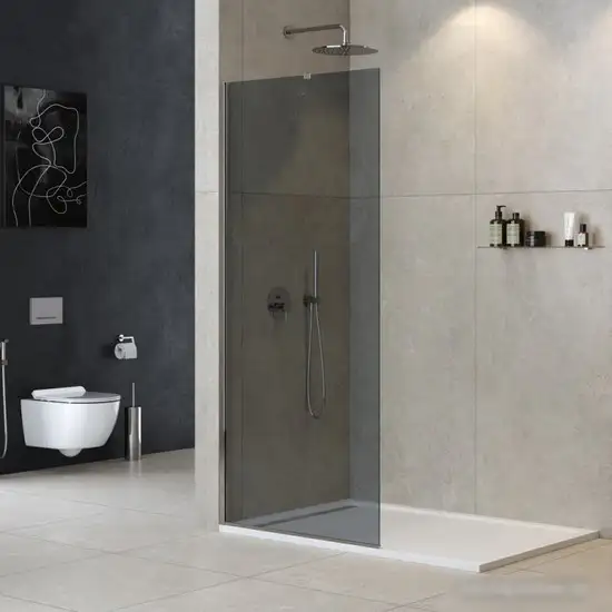 Душевая стенка Cezares LIBERTA-L-1-TB-120-GR-Cr - фото товара