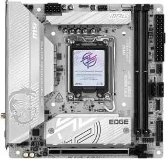 Материнская плата MSI MPG B860I Edge TI WiFi – изображение в каталоге
