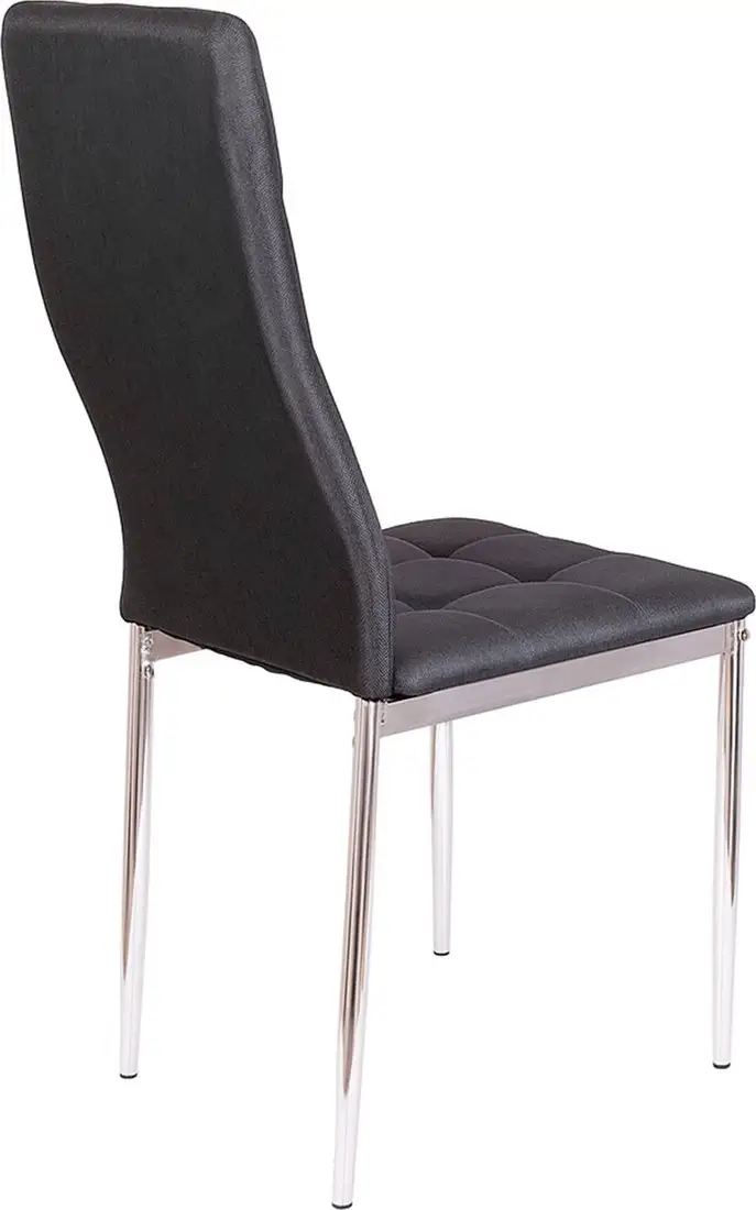 Стул AksHome Sky (темно-серая ткань Seattle 007/хром) – фото товара