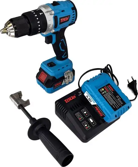 Ударная дрель-шуруповерт Toua DBLID180-1 (с 1-м АКБ, кейс) – фото товара