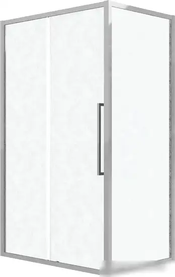 Душевой уголок Grossman Cosmo 100x90x195 120.K33.02.1090.10.02 (хром/шиншилла стекло)
