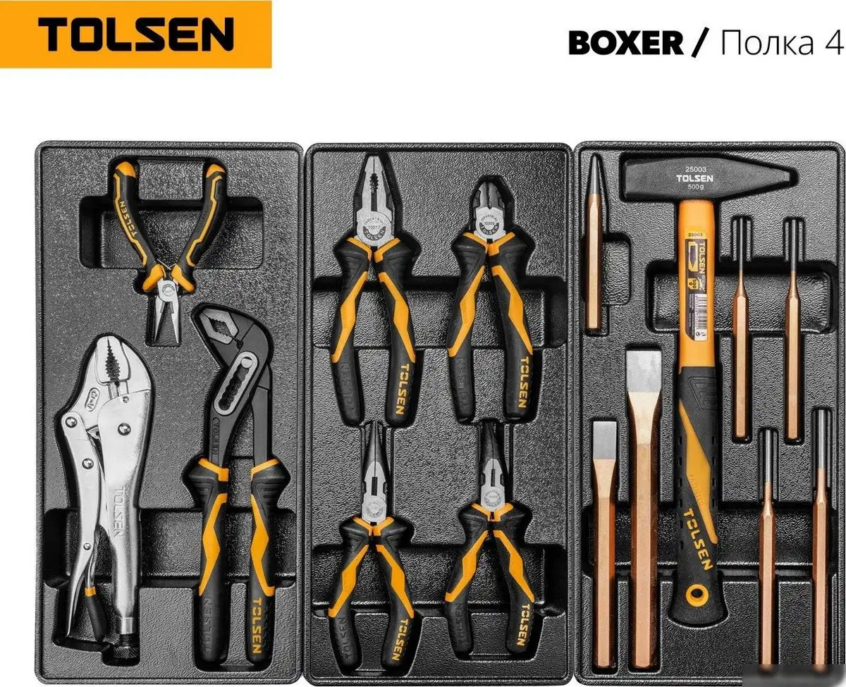 Универсальный набор инструментов Tolsen TT85415 (157 предметов) – фото товара