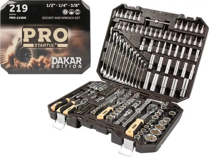Универсальный набор инструментов Startul Pro Dakar PRO-219DK (219 предметов) – фото товара