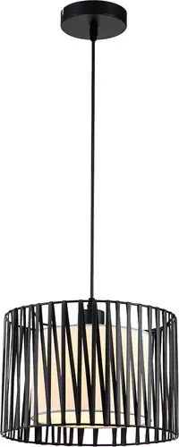 Подвесная люстра Escada Zambeze 10181/1S E27*60W Black/Silver – изображение в каталоге