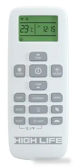 Кондиционер HIGH LIFE COMFORT CLASS ACHL-24CC-CHDV02 - фото товара