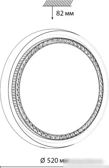 Светильник-тарелка Sonex Rahig 7644/EL – фото товара