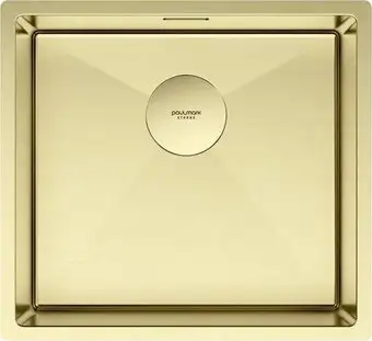 Кухонная мойка Paulmark Next 48 UNI PM214844-LG (золото/светлое золото) - изображение в каталоге