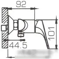 Смеситель Bravat Drop-D F948162C-01 - фото товара