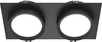 Точечный светильник Maytoni Hoop DL086-02-GX53-SQ-B – изображение в каталоге