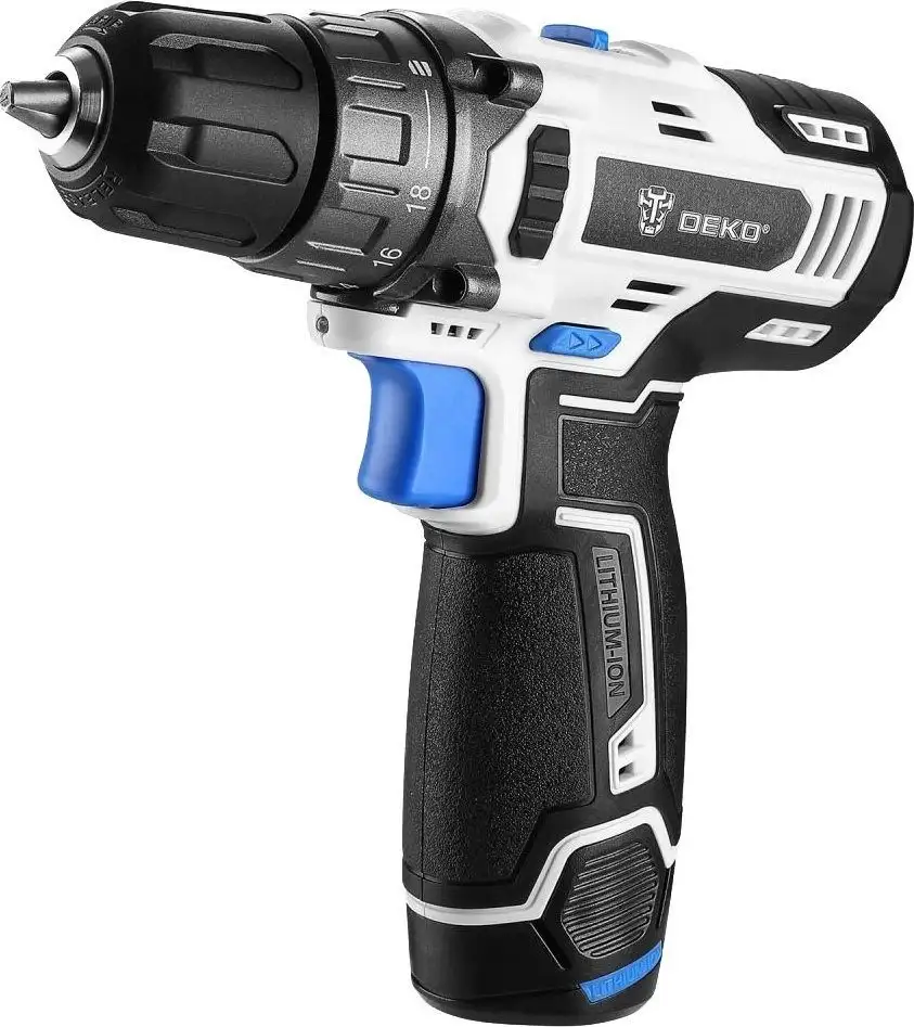 Дрель-шуруповерт Deko DKCD12V Snow White Set1 083-1106 (с 1-им АКБ) – фото товара