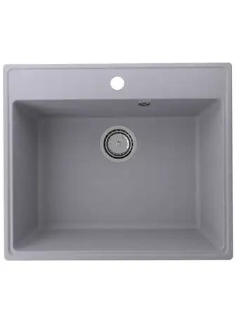 Кухонная мойка Ulgran QUARTZ Forte 580-05 (бетон) - изображение в каталоге