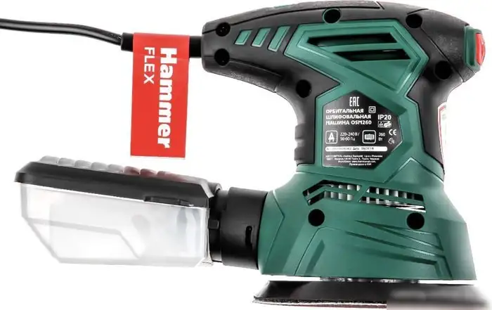 Эксцентриковая шлифмашина Hammer OSM260 – фото товара