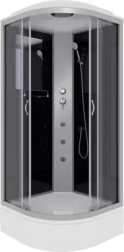 Душевая кабина Niagara NG-3502-14F 100x100 (тонированное стекло) - изображение в каталоге