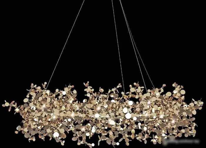 Подвесная люстра LOFT IT Spark 10101/800 Gold – фото товара