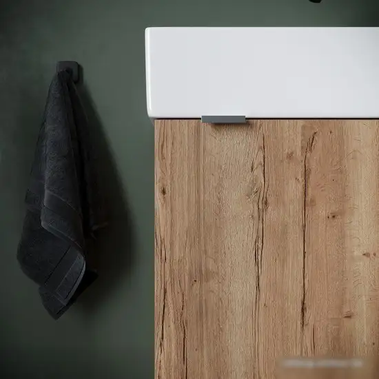 Sancos Тумба под умывальник Mini MN35EGR (дуб галифакс натуральный) – фото товара