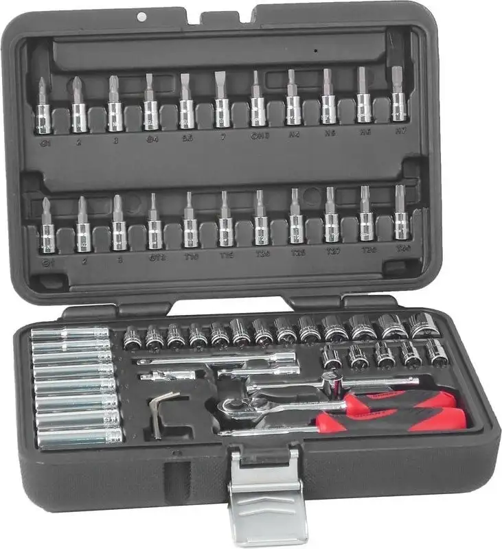 Набор трещотка с головками и битами Gigant Professional GPS 57 (57 предметов) – фото товара