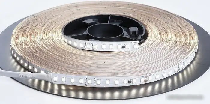 Светодиодная лента Feron LS520 стабилизированная, 120SMD(2835)/м 9.6Вт/м 24V 20000*10*1.22мм 4000К – фото товара