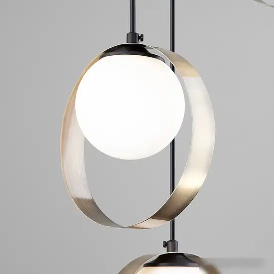 Подвесная люстра Евросвет Dublin 50205/3 черный/бронза – фото товара