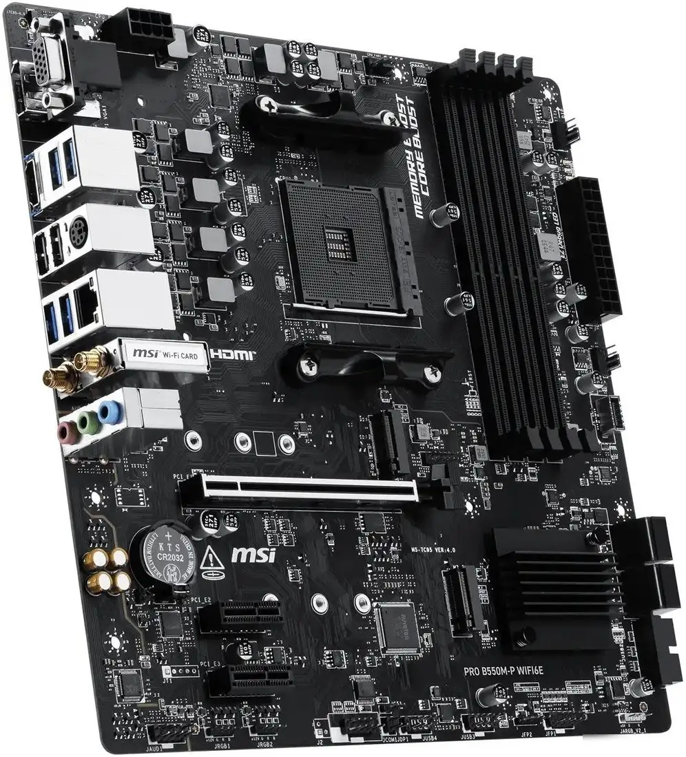 Материнская плата MSI Pro B550M-P WiFi6E – фото товара