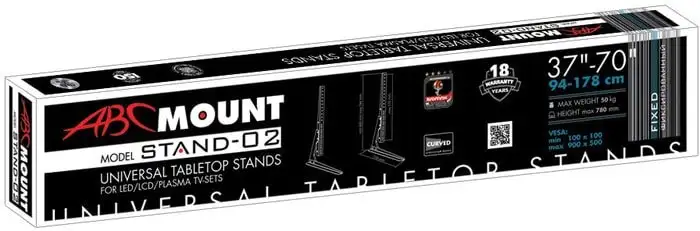 Кронштейн ABC Mount STAND-02 (черный) – фото товара