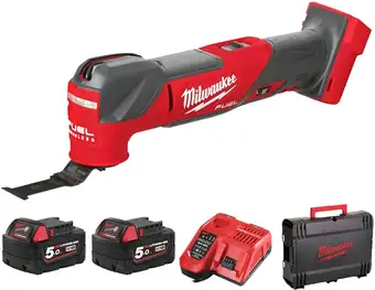 Мультифункциональная шлифмашина Milwaukee M18 Fuel FMT-502X 4933478492 (с 2-мя АКБ, кейс) – изображение в каталоге