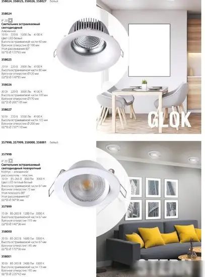 Точечный светильник Novotech Glok 358024 – фото товара