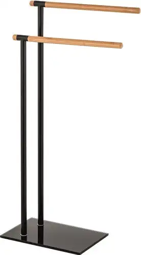 Держатель для полотенца Bisk Plain 07617 (черный) – изображение в каталоге