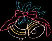 2D-фигура Neon-night Колокольчики с бантиком (79x106 см) [501-314] – изображение в каталоге