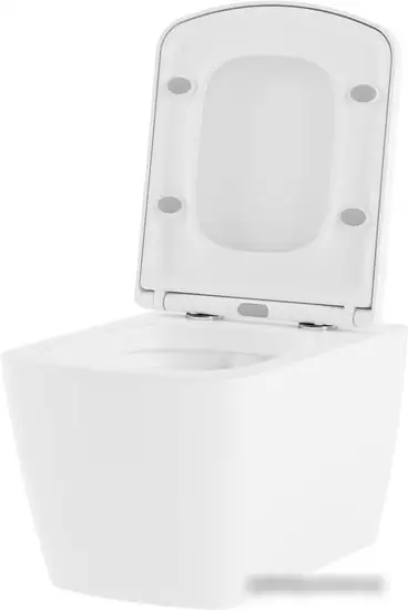 Унитаз Lavinia Boho Relfix Aveo Rimless 7 в 1 87050215 (белое стекло) - фото товара