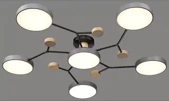 Люстра средней высоты Velante 446-207-06 – изображение в каталоге