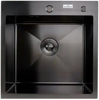 Кухонная мойка MARRBAXX B5050-R (черный/графит) - изображение в каталоге