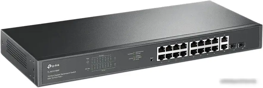Неуправляемый коммутатор TP-Link TL-SG1218MP – фото товара