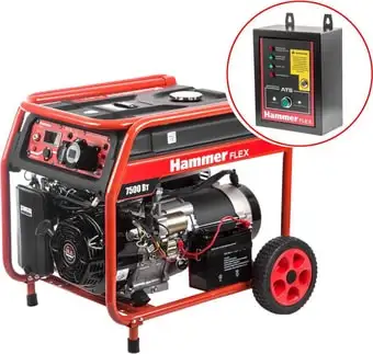 Бензиновый генератор Hammer GN8000ATS – изображение в каталоге